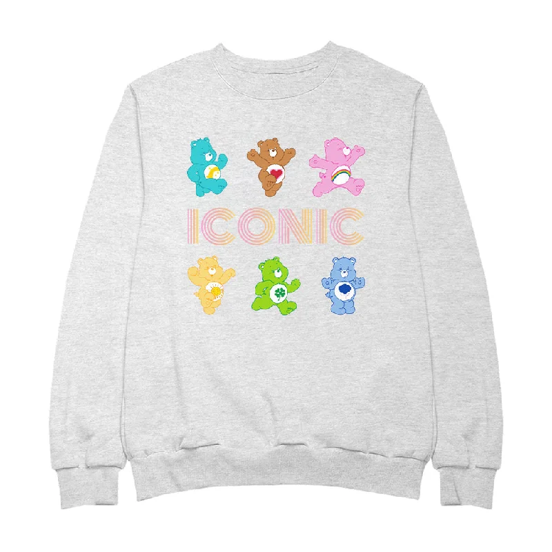 graphic gym sweatshirtCare Bears 40th Anniversary Iconic Bears Women's Sweatshirt