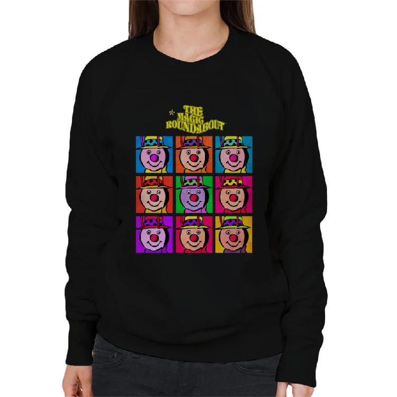 urban sports sweatshirtThe Magic Roundabout Brian Pop Art Women's Sweatshirt