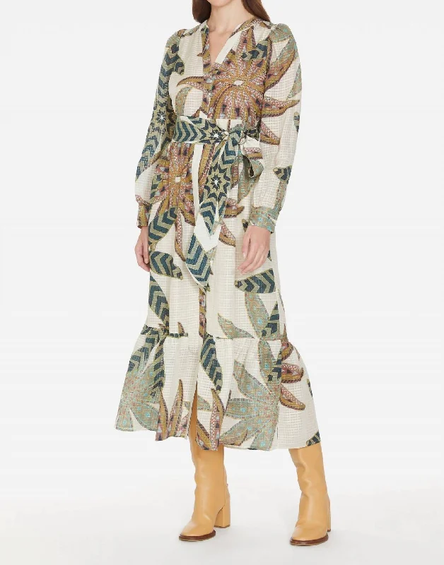 printed dressHannon Dress In Lichen