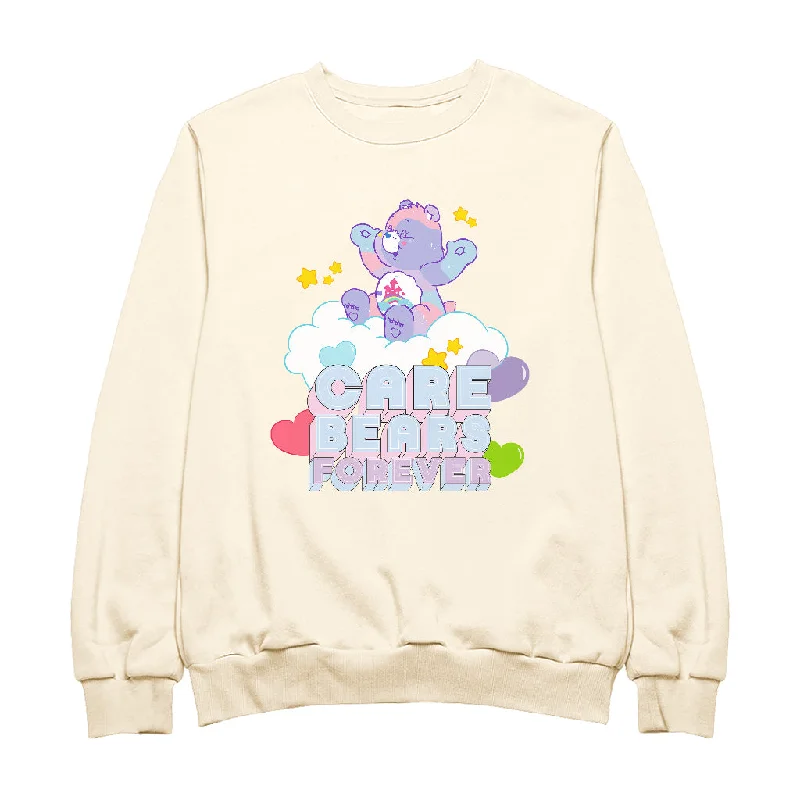 soft athletic sweatshirtCare Bears Forever 40th Anniversary Women's Sweatshirt