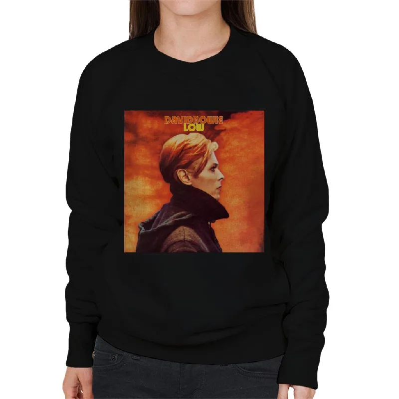 athletic style hoodieDavid Bowie Low Album Cover Women's Sweatshirt