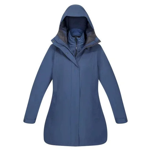 fitted trench coatRegatta Womens/Ladies Denbury III 2 in 1 Waterproof Jacket