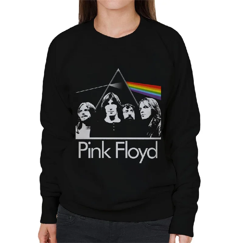 premium gym hoodiePink Floyd Bandmates Prism Montage Women's Sweatshirt