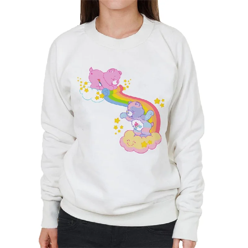 minimalist gym sweatshirtCare Bears Best Friend And Cheer Bear Women's Sweatshirt