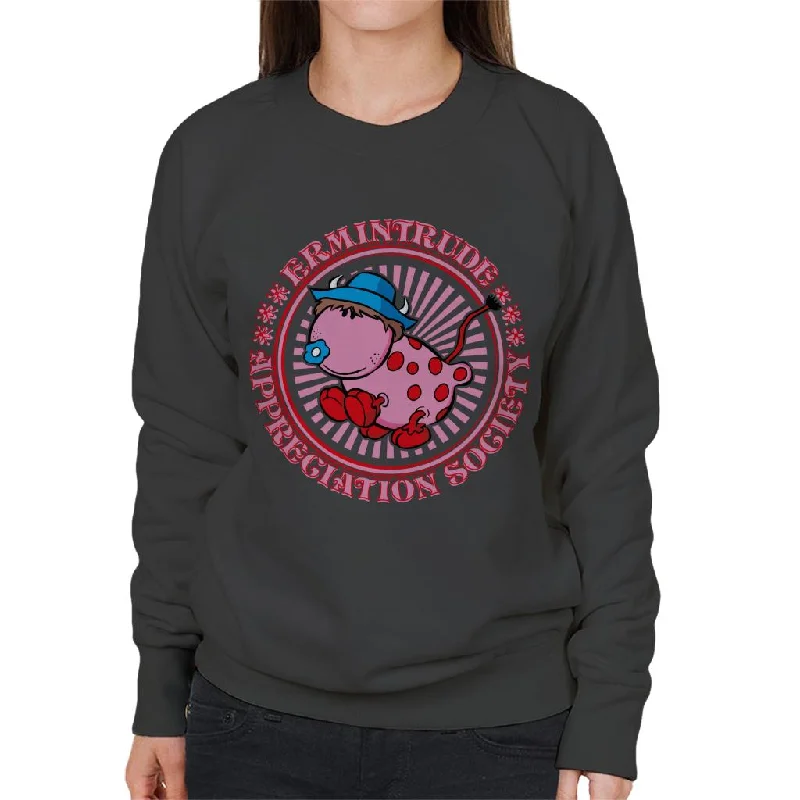 comfy workout wear hoodieThe Magic Roundabout Ermintrude Appreciation Society Women's Sweatshirt