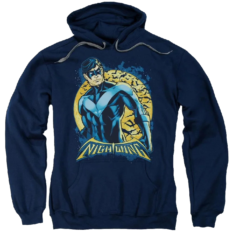 athletic hoodieBatman Nightwing Moon - Pullover Hoodie