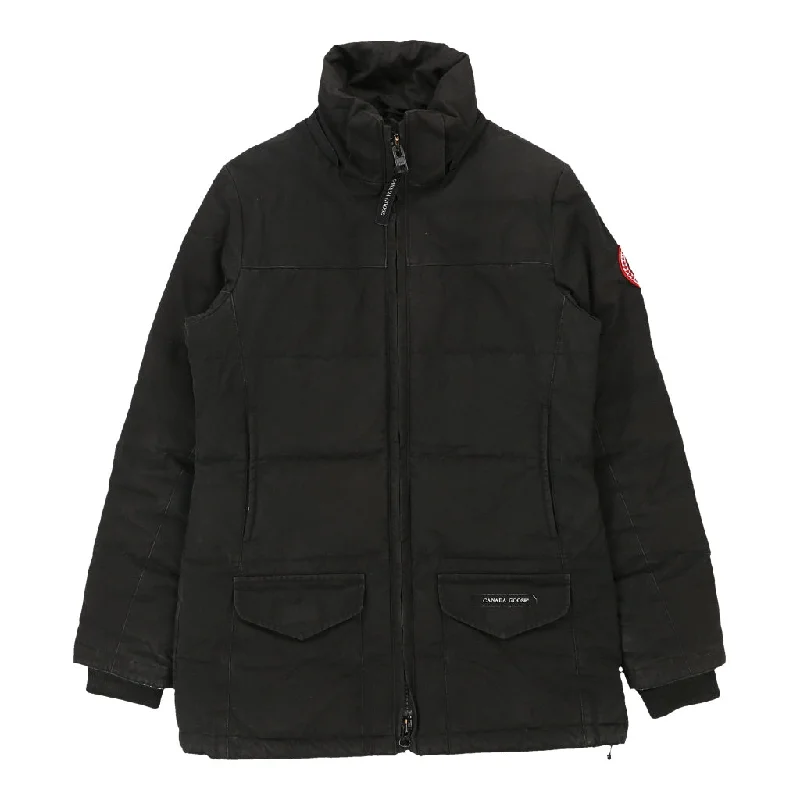 wool-blend coatCanada Goose Coat - XS Black Down