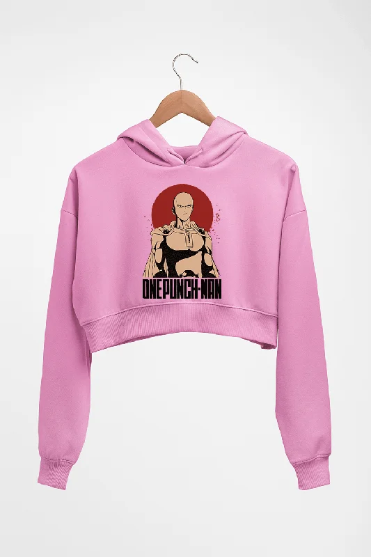 retro hoodieOne-Punch Man Crop HOODIE FOR WOMEN