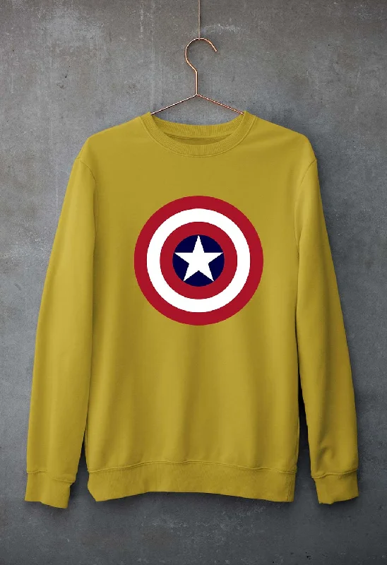 cool workout sweatshirtCaptain America Unisex Sweatshirt for Men/Women