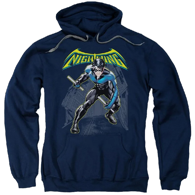 casual hoodie for menBatman Nightwing - Pullover Hoodie