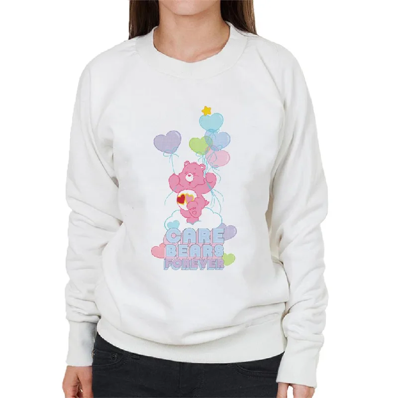 eco-friendly fitness hoodieCare Bears Forever Love A Lot Bear Women's Sweatshirt