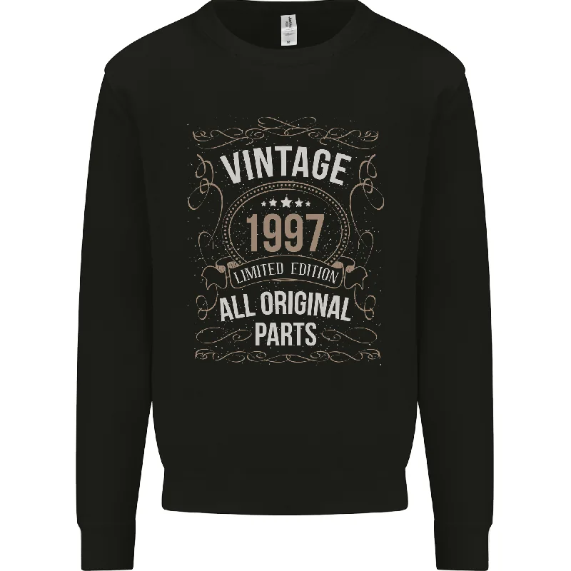 performance hoodie for gym27th Birthday Limited Edition 1997 Mens Sweatshirt Jumper