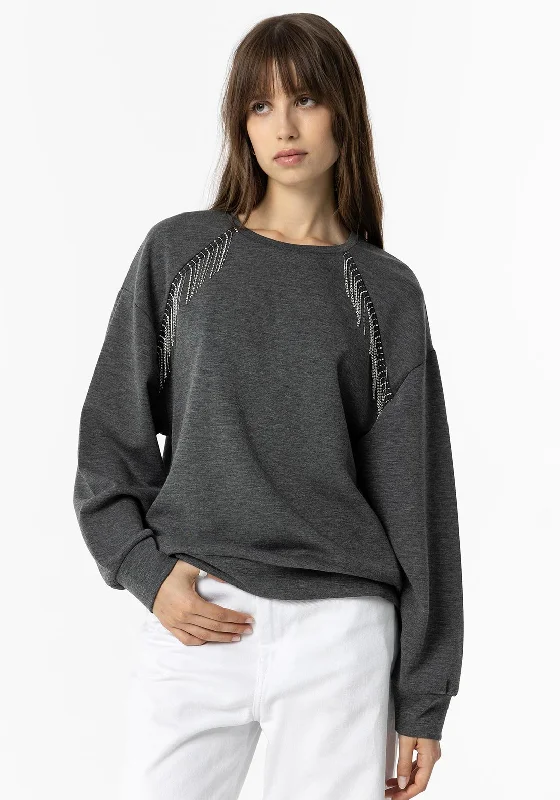 performance hooded sweatshirtTiffosi Womens Ballerina Sweatshirt, Grey