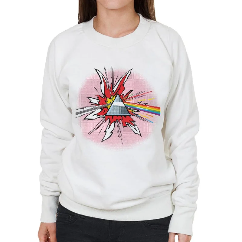 graphic gym sweatshirtPink Floyd Dark Side Of The Moon Pop Art Women's Sweatshirt